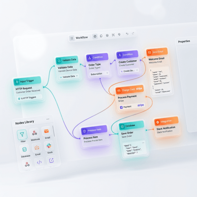 Automation workflow builder